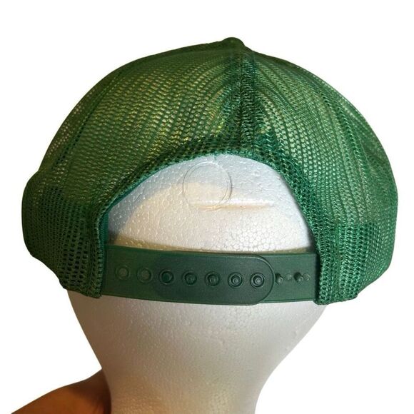 Wallaces Farmer Pennant Winner Hat Cap Vintage Some Stains - Picture 5 of 5